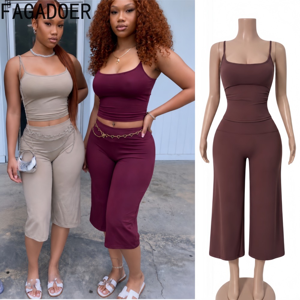 FAGADOER INS Conjunto de 2 Pie - Suspender Tank Top reseña y precio