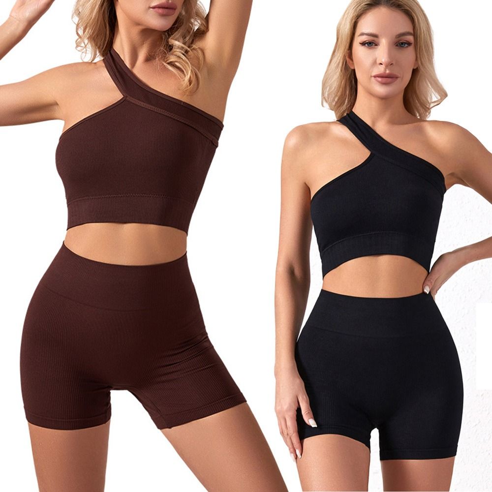 Conjunto Deportivo Casual de 2 - Tank Top Ribbed reseña y precio