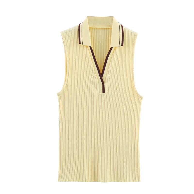 Camiseta sin mangas de polo ac - Tank Top Ribbed reseña y precio