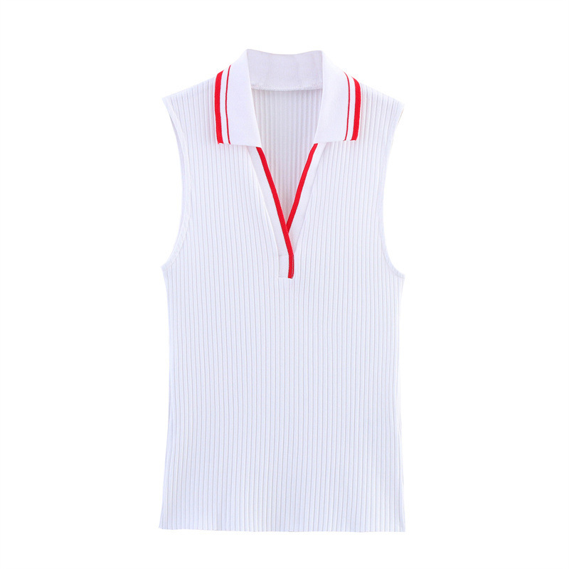 Camiseta sin mangas de polo ac - Tank Top Ribbed reseña y precio