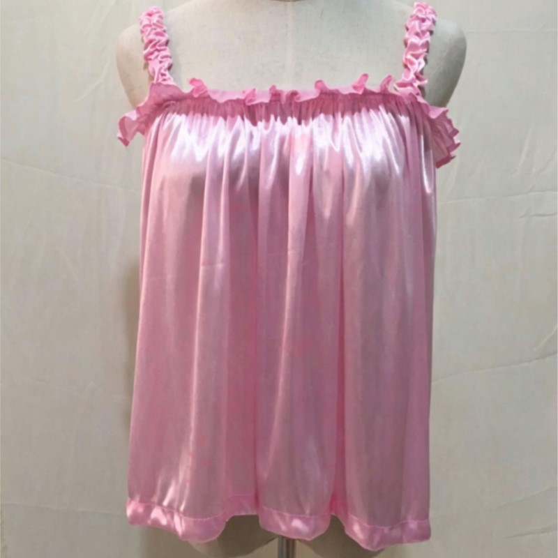 Top de tirantes finos con vola - Suspender Tank Top reseña y precio