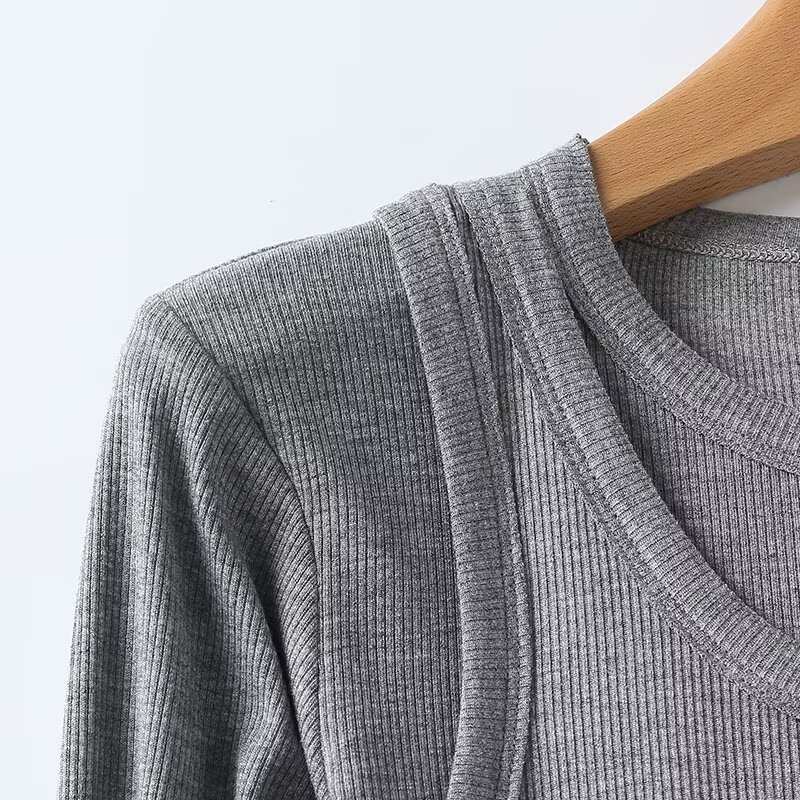 Camiseta de manga larga para m - Tank Top Ribbed reseña y precio